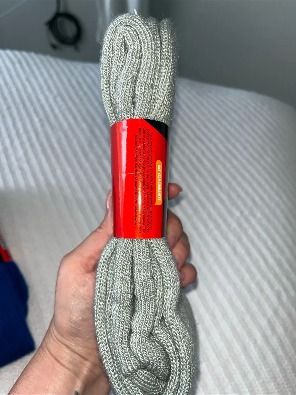 Multi Sport Athletic Socks - Blue and Gray